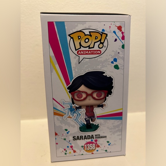 Funko Pop! Vinyl: Boruto: Naruto Next Generations - Sarada with Sharingan #1358 - Picture 3 of 5